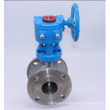 Manual Butterfly Valve Clamped With Silicone Seat
